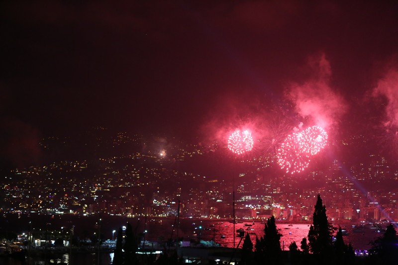 Jounieh Fireworks Show from Trinidad